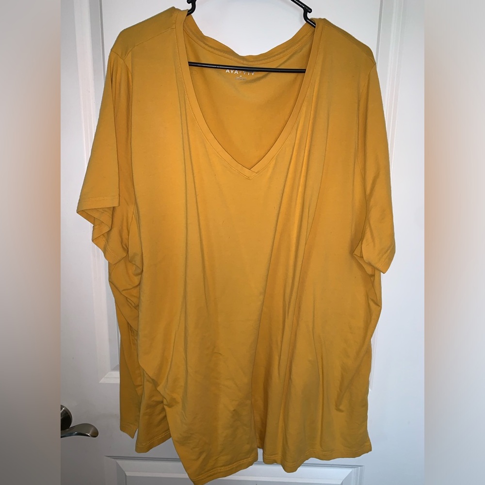 Ava & Viv mustard top